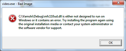 Fix mfc110ud.dll related errors in Windows 7, 8, 10 or 11